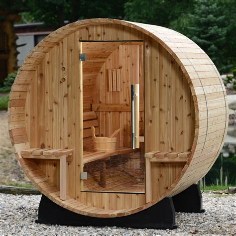 2 people capacity outdoor sauna